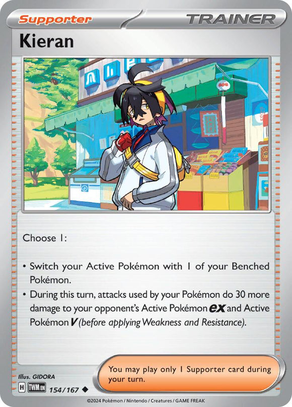 Kieran [154/167] [Twilight Masquerade] Reverse Holofoil