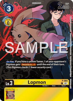Lopmon (Official Tournament Pack Vol.13) [P-084] [Digimon Promotion Cards] Foil