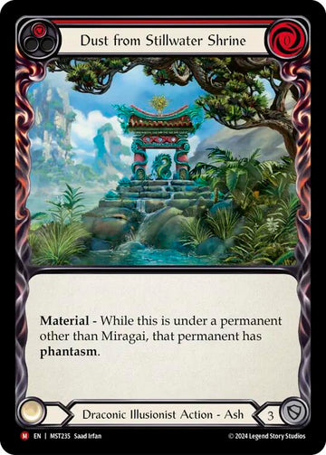 Dust from Stillwater Shrine [MST235] [Part the Mistveil] Rainbow Foil