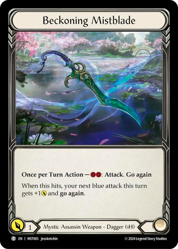 Beckoning Mistblade // Tiger Taming Khakkara [MST003//MST159] [Part the Mistveil]