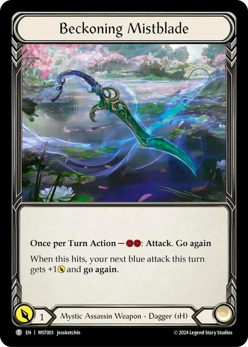 Beckoning Mistblade // Tiger Taming Khakkara [MST003//MST159] [Part the Mistveil]
