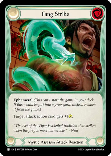 Fang Strike // Zen [MST023//MST047] [Part the Mistveil]