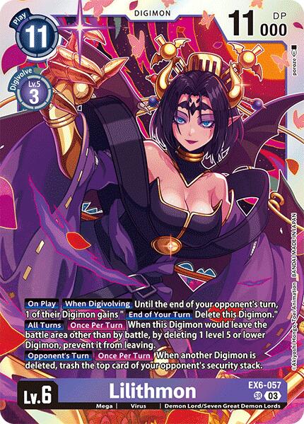 Lilithmon [EX6-057] [Infernal Ascension] Foil
