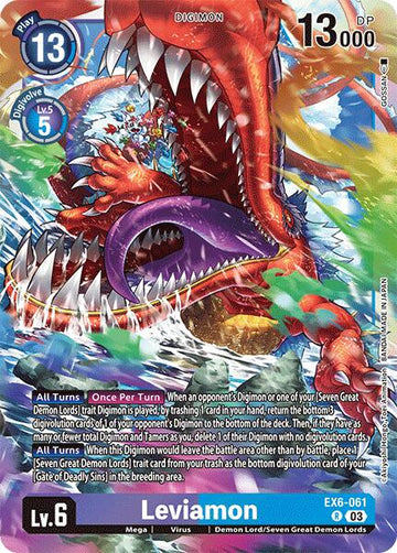 Leviamon [EX6-061] [Infernal Ascension] Foil