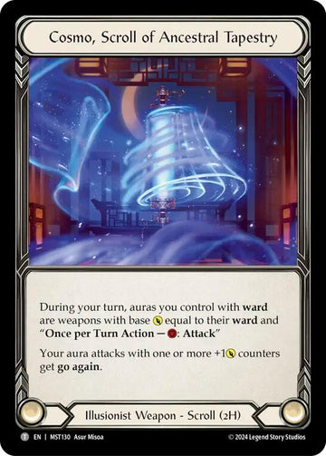 Cosmo, Scroll of Ancestral Tapestry // Beckoning Mistblade [MST130 // MST003] [Part the Mistveil]