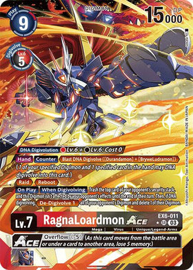 RagnaLoardmon ACE (Alternate Art) [EX6-011] [Infernal Ascension] Foil