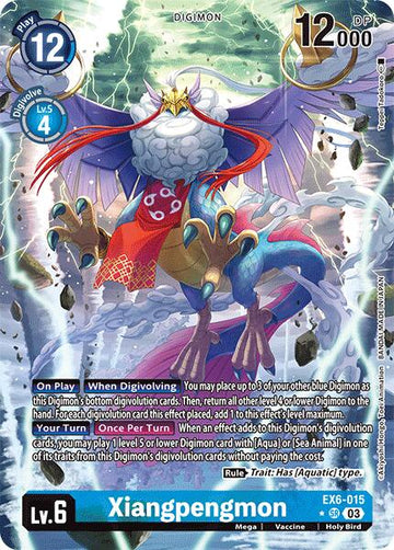Xiangpengmon (Alternate Art) [EX6-015] [Infernal Ascension] Foil