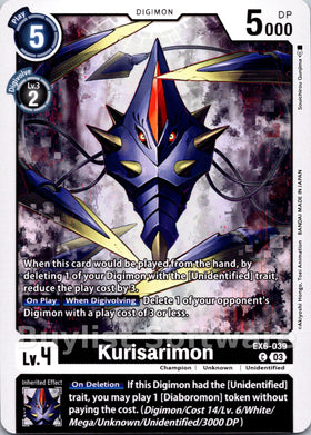 Kurisarimon [EX6-039] [Infernal Ascension]