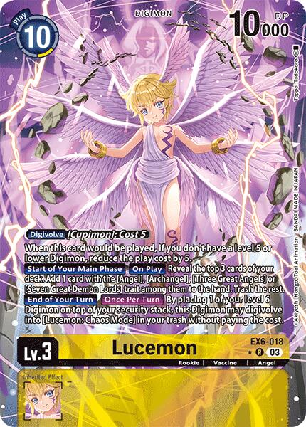 Lucemon (Alternate Art) [EX6-018] [Infernal Ascension] Foil
