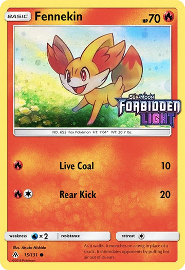 Fennekin (Toys R' Us Promo) [15/131] [Sun & Moon Promos] Holofoil