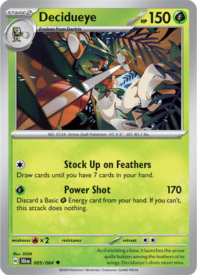 Decidueye [005/064] [Shrouded Fable]