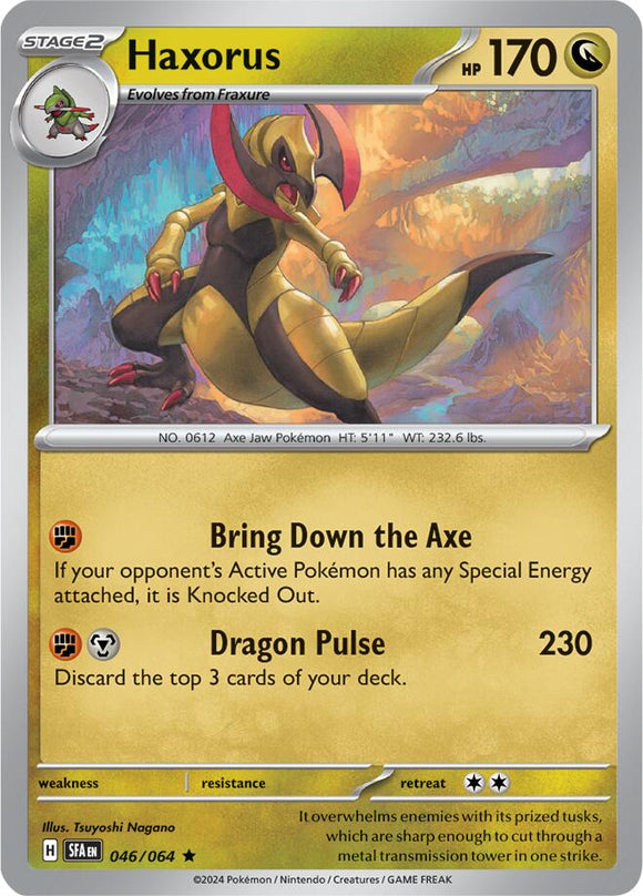 Haxorus [046/064] [Shrouded Fable] Reverse Holofoil