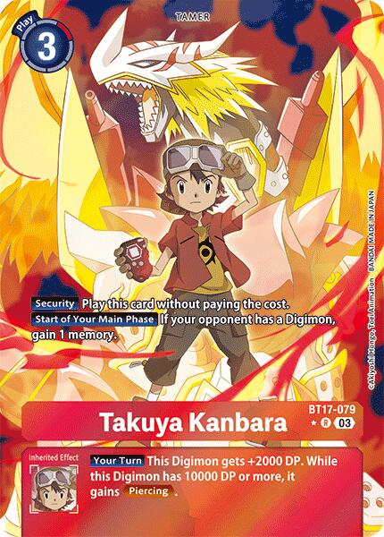 Takuya Kanbara (Alternate Art) [BT17-079] [Secret Crisis] Foil