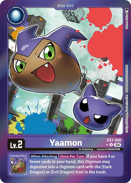 Yaamon (Foil) [EX7-006] [Digimon LIBERATOR] Foil