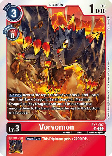 Vorvomon [EX7-007] [Digimon LIBERATOR] Foil