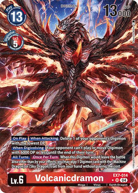 Volcanicdramon (Alternate Art) [EX7-014] [Digimon LIBERATOR] Foil