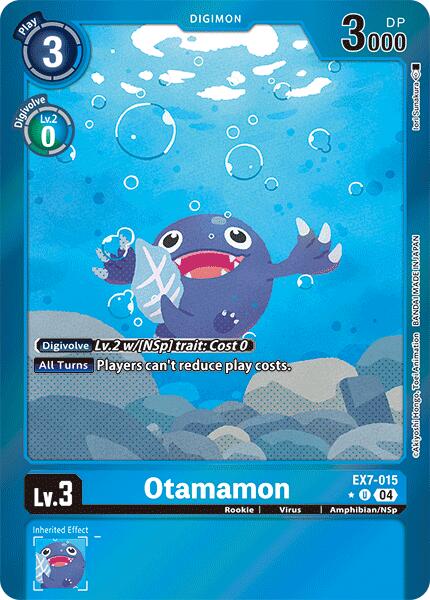 Otamamon (Foil) [EX7-015] [Digimon LIBERATOR] Foil