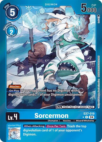 Sorcermon (Foil) [EX7-019] [Digimon LIBERATOR] Foil