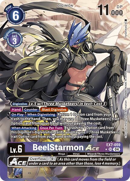 BeelStarmon ACE (Alternate Art) [EX7-059 SR] [Digimon LIBERATOR] Foil