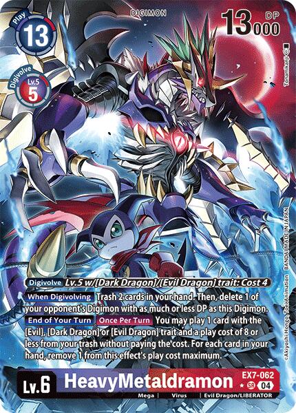 HeavyMetaldramon (Alternate Art) [EX7-062] [Digimon LIBERATOR] Foil