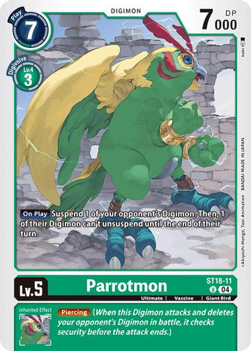 Parrotmon [ST18-11] [Starter Deck 18: Guardian Vortex]