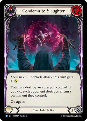 Condemn to Slaughter (Red) [ROS127] [Rosetta]