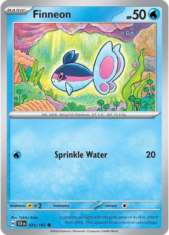 Finneon [035/142] [Stellar Crown] Reverse Holofoil