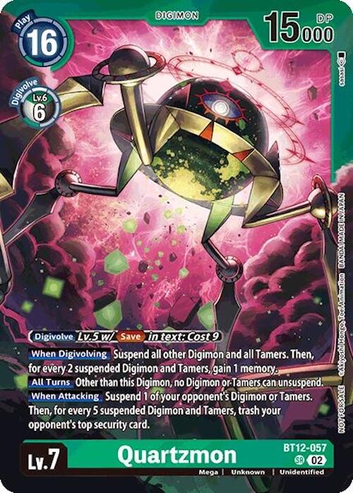 Quartzmon (Event Pack 7) [BT12-057] [Across Time] Foil