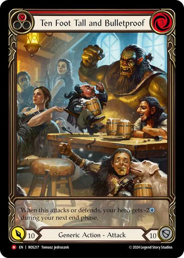 Ten Foot Tall and Bullet Proof (Extended Art) [ROS217] [Rosetta] Rainbow Foil