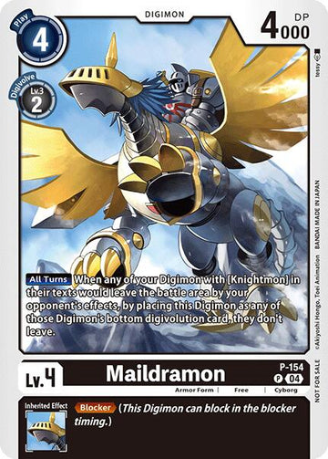Maildramon (Store Tournament 2024 Oct. - Dec. Participation Pack) [P-154] [Digimon Promotion Cards]