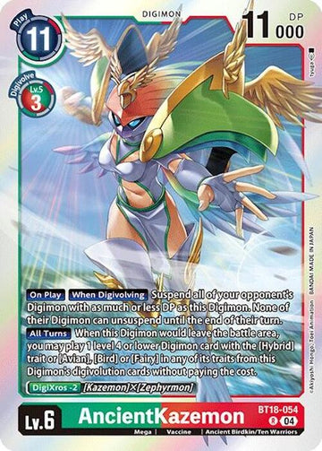 AncientKazemon [BT18-054 R] [Release Special Booster 2.0] Foil