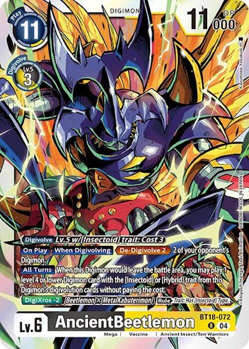 AncientBeetlemon [BT18-072] [Release Special Booster 2.0] Foil