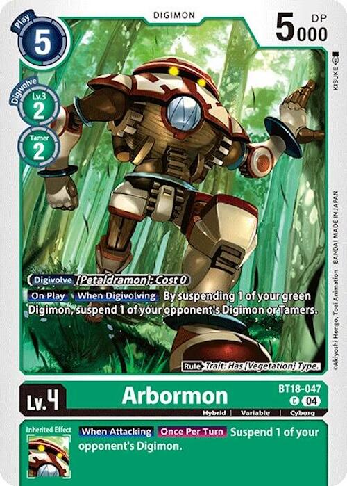 Arbormon [BT18-047 C] [Release Special Booster 2.0]