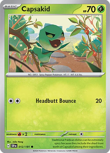 Capsakid [012/191] [Surging Sparks] Reverse Holofoil