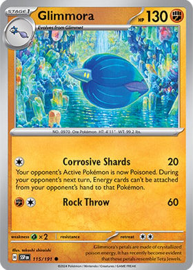 Glimmora [115/191] [Surging Sparks] Reverse Holofoil