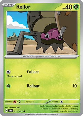 Rellor [013/191] [Surging Sparks] Reverse Holofoil