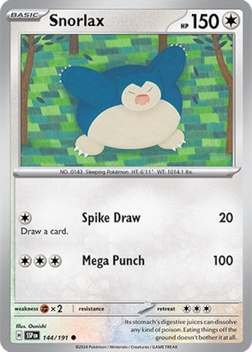 Snorlax [144/191] [Surging Sparks]