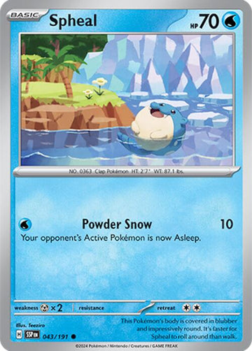 Spheal [043/191] [Surging Sparks]