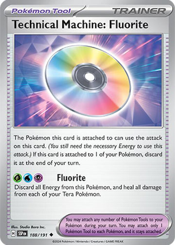 Technical Machine: Fluorite [188/191] [Surging Sparks] Reverse Holofoil
