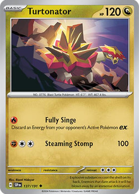 Turtonator [137/191] [Surging Sparks] Reverse Holofoil