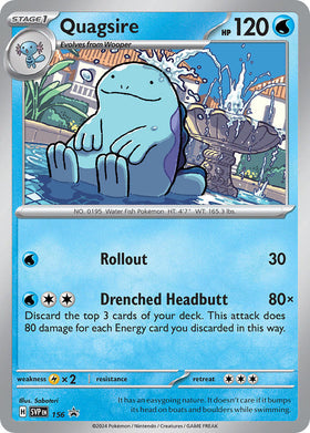 Quagsire [156] [Scarlet & Violet Promo Cards] Holofoil