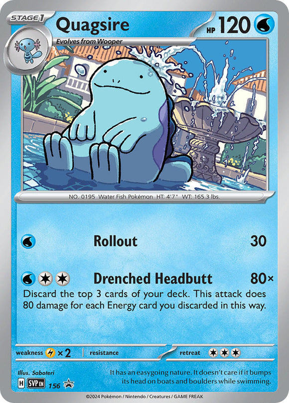 Quagsire [156] [Scarlet & Violet Promo Cards] Holofoil