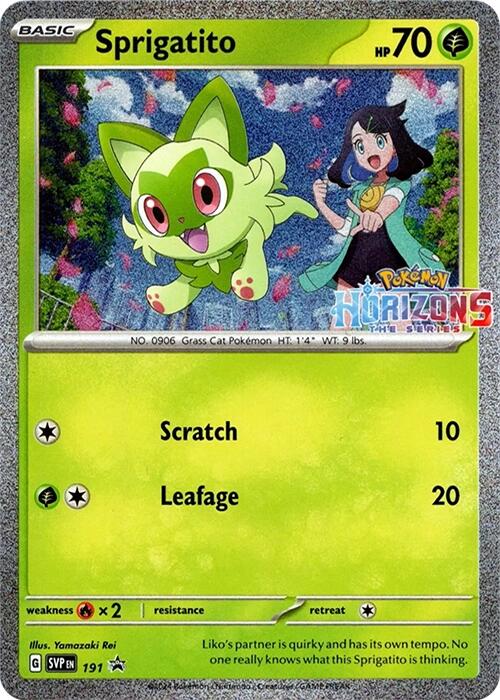 Sprigatito [191] [Scarlet & Violet Promo Cards] Holofoil