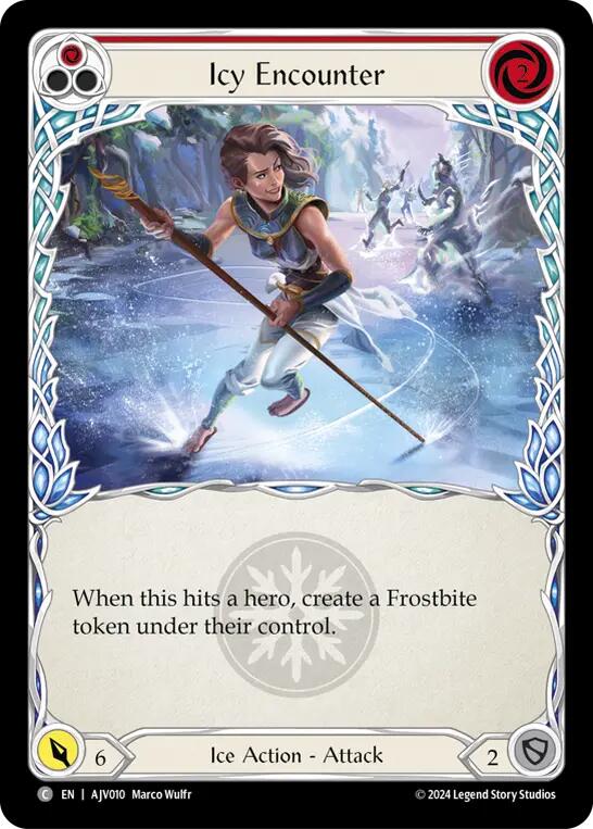 Icy Encounter (Red) [AJV010] [Armory Deck: Jarl Vetreidi]