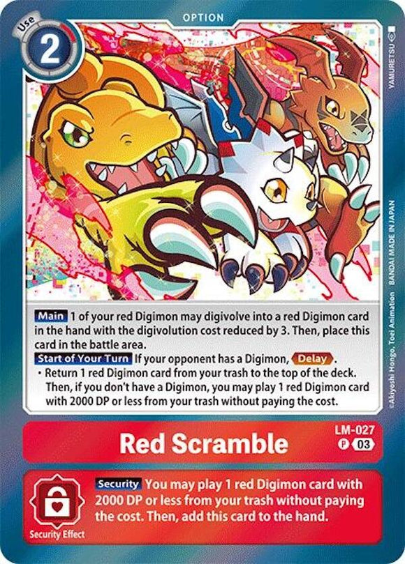 Red Scramble [LM-027] [Special Limited Set] Foil
