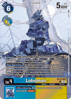 Lobomon (Legend Pack 2024 Box Topper) [BT17-022] [Chain of Liberation] Foil