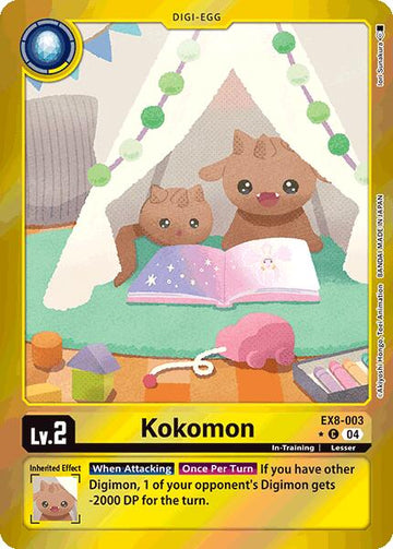 Kokomon (Limited Foil) [EX8-003] [Chain of Liberation] Foil
