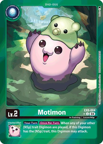Motimon (Limited Foil) [EX8-004] [Chain of Liberation] Foil