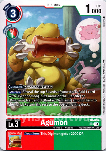 Agumon [EX8-007] [Chain of Liberation]