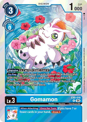 Gomamon [EX8-018] [Chain of Liberation] Foil